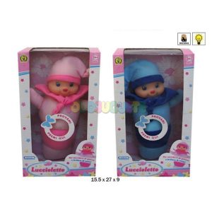 Gusano luminoso 30 cm rosa/azul surtidos RPV