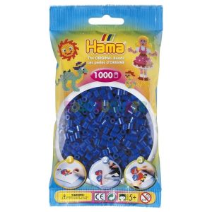 Hama beads bolsa midi azul