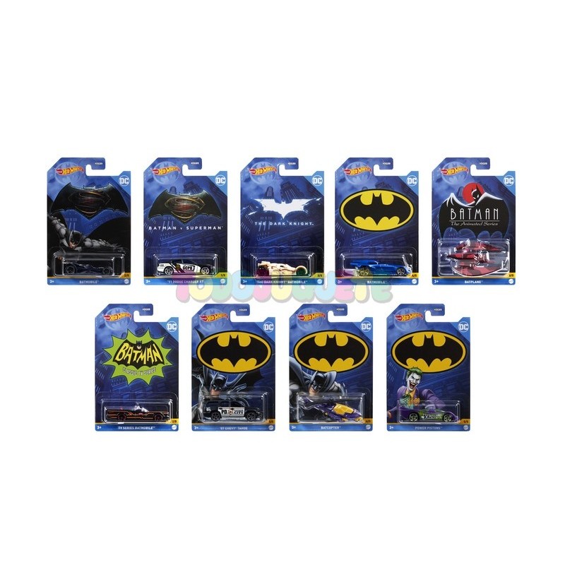 Hot Wheels Batman Coche Surtido