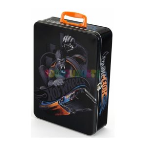 Hot wheels maletín metálico para 50 coches