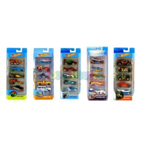Hot Wheels pack 5 Mini vehículos