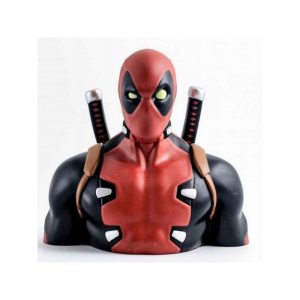 HUCHA MARVEL DEADPOOL BUSTO 20CM