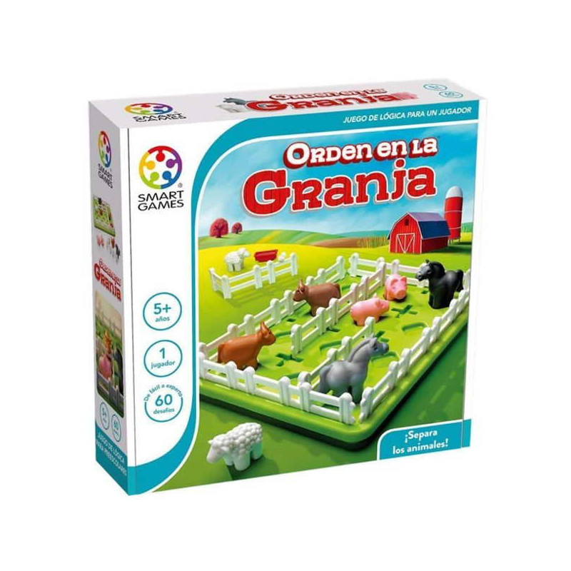 JUEGO DE MESA ORDEN EN LA GRANJA SMART GAMES