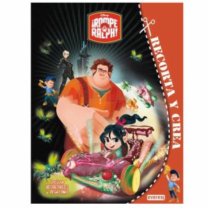 JUEGO Y APRENDO ROMPE RALPH – RECORTA Y CREA