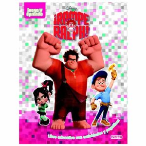 JUEGO Y APREDO ROMPE RALPH – TAPA BLANDA