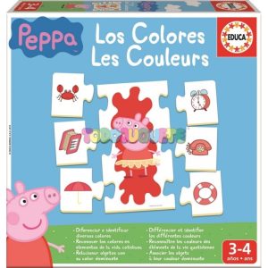 Juego aprendo los colores Peppa Pig