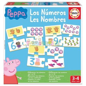 Juego aprendo los números Peppa Pig