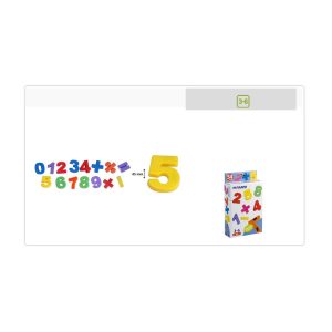 Juguete números magnéticas 54 piezas de Miniland