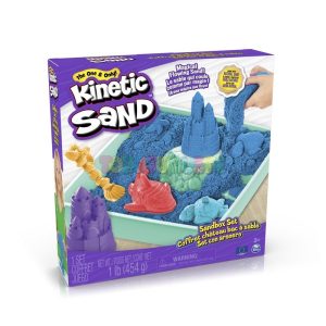 Kinetic Sand Box Set Azul
