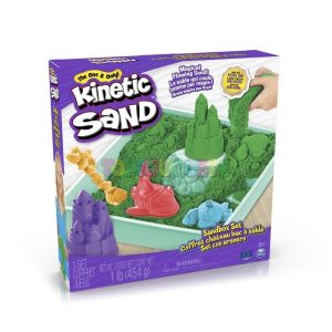 Kinetic Sand Box Set Verde