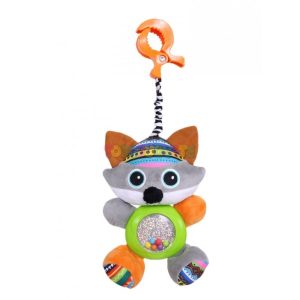 Mapache Colgante Bolitas Sonajero con Pinza