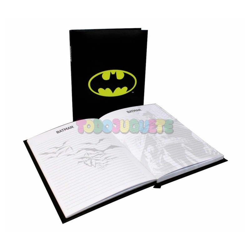 Libreta luz Batman