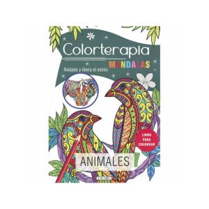 LIBRO COLORTERAPIA MANDALAS ANIMALES TODOLIBRO