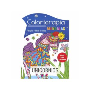 LIBRO COLORTERAPIA MANDALAS UNICORNIOS TODOLIBRO