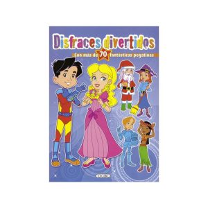 LIBRO DISFRACES DIVERTIDOS AZUL TODOLIBRO