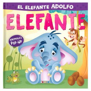 LIBRO ELEFANTE   (ANIMALES POP UP)