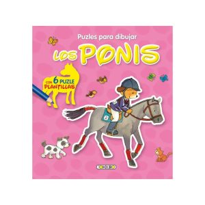 LIBRO PUZLES PARA DIBUJAR LOS PONIS TODOLIBRO
