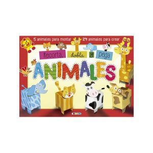 LIBRO RECORTA DOBLA Y PEGA ANIMALES TODOLIBRO