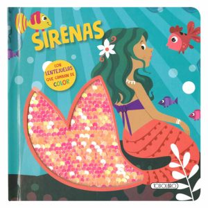 LIBRO SIRENAS – LENTEJUELAS BRILLANTES