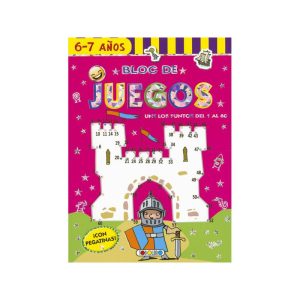 LIBRO UNE LOS PUNTOS 6-7 AÑOS BLOC DE JUEGOS TODO