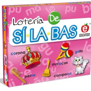 LOTERÍA DE SÍLABAS M-0052