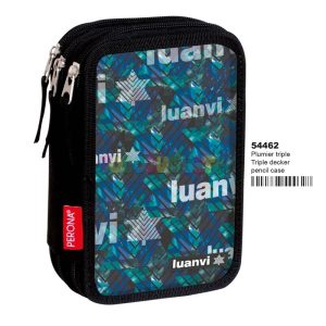 Luanvi Galaxy plumier triple