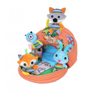 Maletin con 4 Animalitos blanditos y sonajero