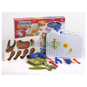 Maletin Mosaico 3D con Atornillador y Plantillas