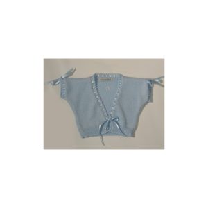 Mañanita lazos Entredós Bebé