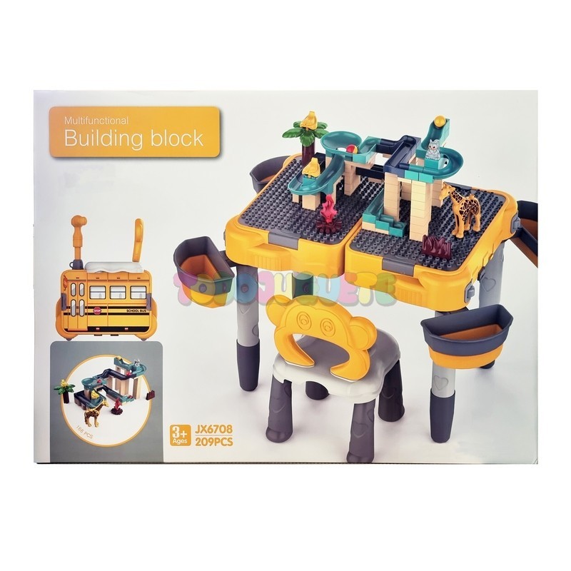 Mesa Actividades Correpasillos 209p Building Block