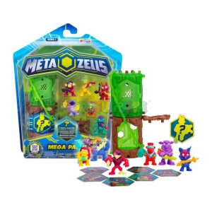 MetaZells Mega Pack 7 Figuras + 2 Troncos
