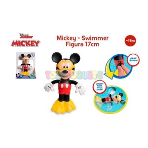 Mickey Figura Nadador 17cms