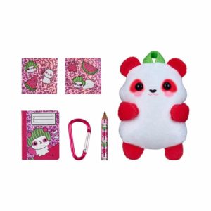 MOCHILA ANIMALITOS DE PELUCHE REAL LITTLES PANDA