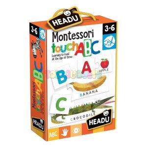 Montessori Puzzle Alfabeto Táctil Headu