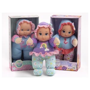 Muñeca Bebé Suave y Blandita 30 cm 3 Surtidos