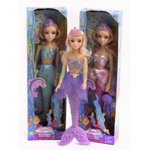 Muñeca Sirena 44 cm Brenda 3 Modelos Surtidos