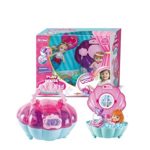 Muñecas sirenitas con bañera y accesorios Mermaid