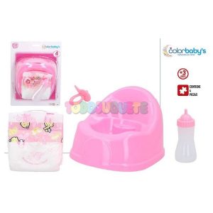 Orinal Muñeca + Accesorios