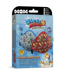 Pack 2 Mascarillas Higiénicas SuperZings M.1 10-12