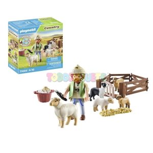 Pastor con Rebaño de Ovejas Playmobil