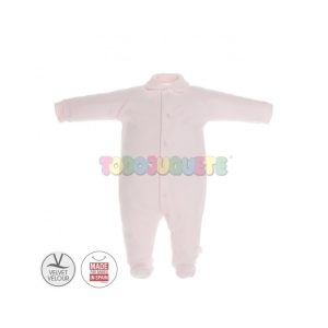 Pelele terciopelo T-00 prematuro Cambrass