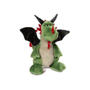 PELUCHE NICI DRAGON VERDE CON PUNTAS ROJAS 20CM