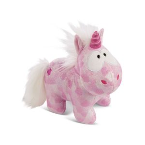 PELUCHE NICI UNICORNIO ROSA Y BLANCO 22CM