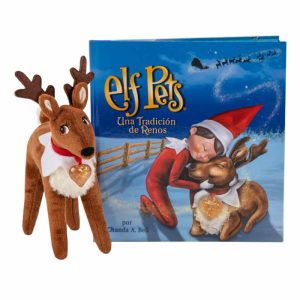 PELUCHE RENO Y CUENTO – THE ELF ON THE SHELF