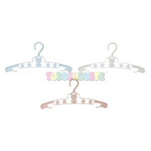 Perchas ´Osito´ pack 6 ud saro