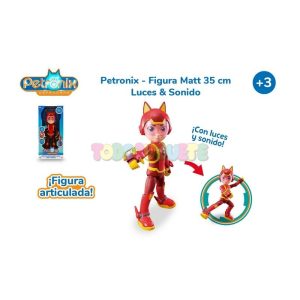 Petronix Figura Matt 35cm luces y sonido