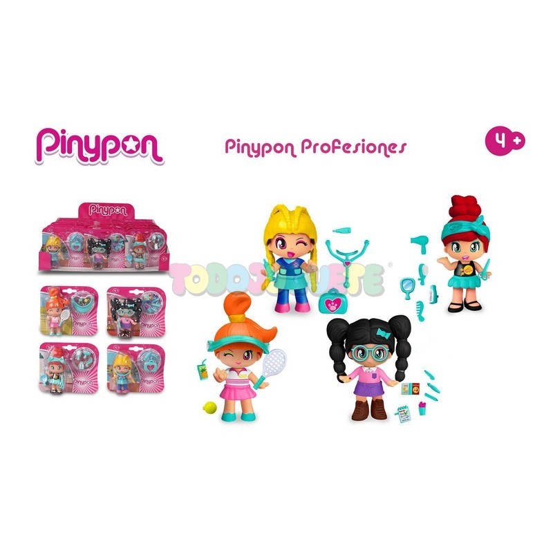 Pin y Pon Profesiones Figura Individual