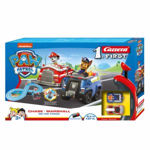 PISTA DE CARRERAS PAW PATROL ON THE TRACK
