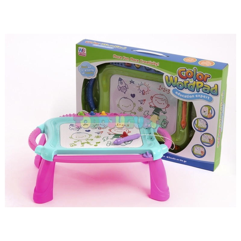 Pizarra Pupitre Magnética a Color 4 patas Wordpad