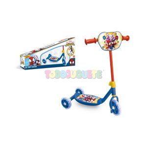 Primer patinete 3 ruedas Spidey